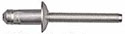 1/4" (6.40mm) Rivet