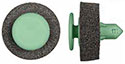 9mm Green Door Panel Retainers