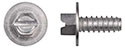 1/4" (#14) License Plate Screw