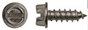 1/4" (#14) License Plate Screws