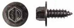 1/4" (#14) License Plate Screw