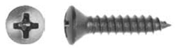 1/2" Black Sheet Metal Screws