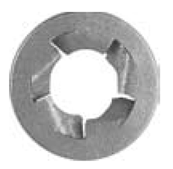 8mm Zinc Finish Push Retainer