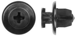 9mm Nylon Push-Type Retainer