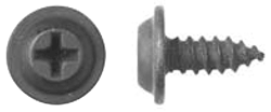 1/2" Black Trim Screw