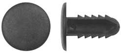 13/64" Black Shield Retainers