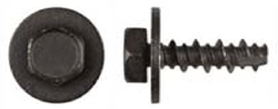 15mm Black Trim Screw