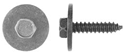 4.2 - 1.41 x 20mm Black Screw