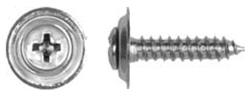 8 x 3/4" Chrome Trim Screw