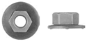 6-1.00mm Hex Nut w/Washer