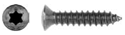 7mm Black Trim Screw