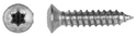 4.2 - 1.41 x 20mm Chrome Screw