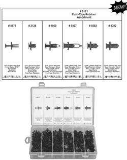 Push Type Retainer Assortment