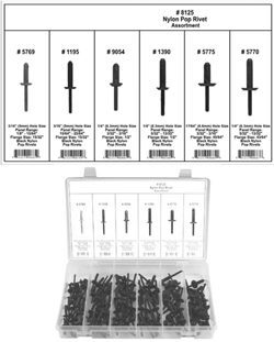 Nylon Pop Rivet Assortment