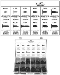 Shield Retainer Assortment