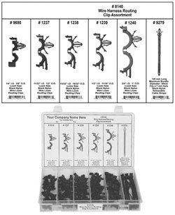 Wire Routing Clip Assortment