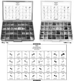 Door Rod End Clip Assortment