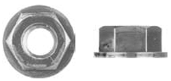 1/4 - 20 Bolt, Hex Flange Nuts