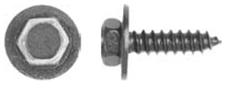 Black Sheet Metal Screws