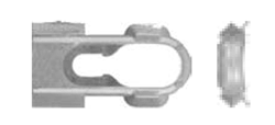 31/64" x 57/64" Moulding Clip