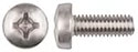 6 - 1.00 x 12mm Machine Screws